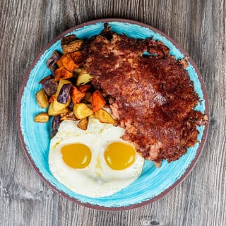 Corned Beef Hash & Eggs
