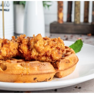 Buttermilk Battered Chicken & Waffle